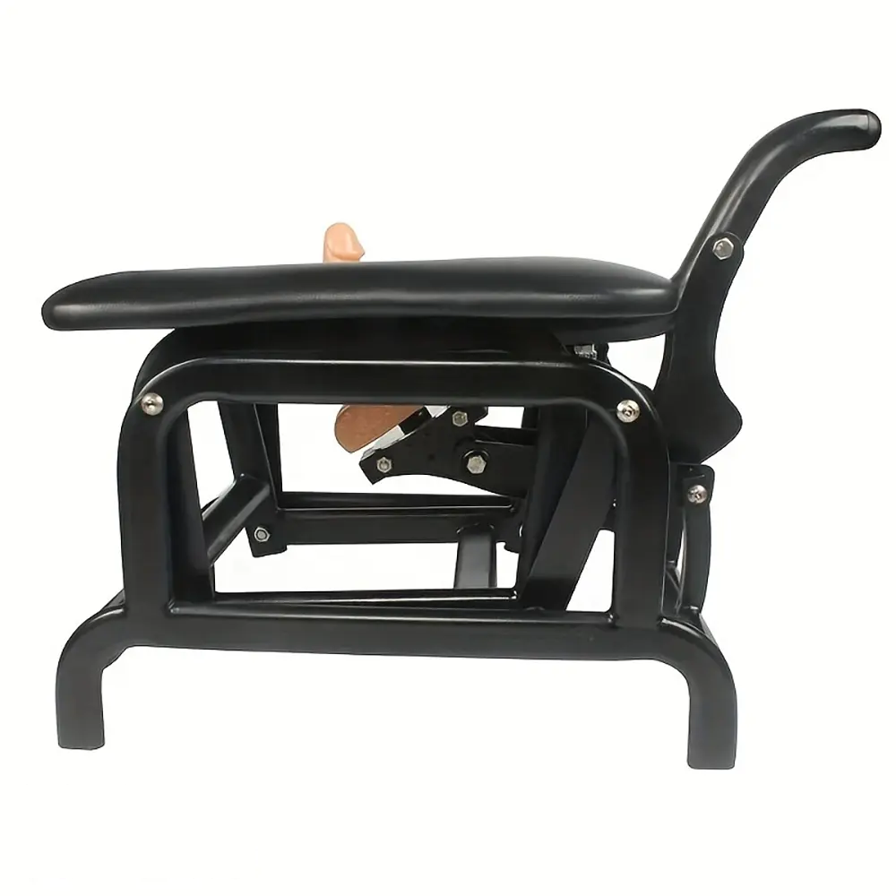 7.87in Telescopic Metal Frame Dildo Chair For Women Men Couples 18+ Adults