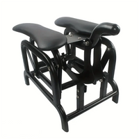 7.87in Telescopic Metal Frame Dildo Chair For Women Men Couples 18+ Adults