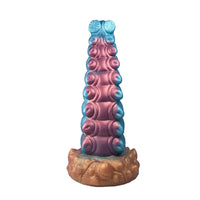7.87in Tentacle Caterpillar Penis Fantasy Silicone Soft Dildo For Enhancer