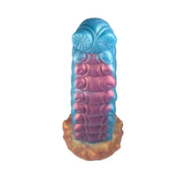 7.87in Tentacle Caterpillar Penis Fantasy Silicone Soft Dildo For Enhancer
