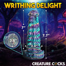 7.87in Tentacle Caterpillar Penis Fantasy Silicone Soft Dildo For Enhancer