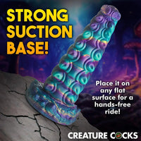 7.87in Tentacle Caterpillar Penis Fantasy Silicone Soft Dildo For Enhancer