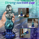 7.87in Tentacle Fantasy Knot Silicone Dildo Couple Intimacy Game Toy