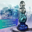 7.87in Tentacle Fantasy Knot Silicone Dildo Couple Intimacy Game Toy