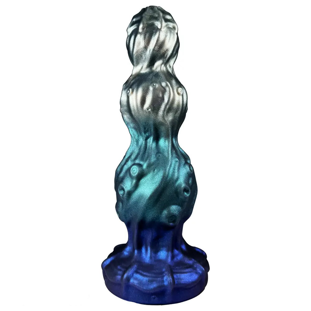 7.87in Tentacle Fantasy Knot Silicone Dildo Couple Intimacy Game Toy