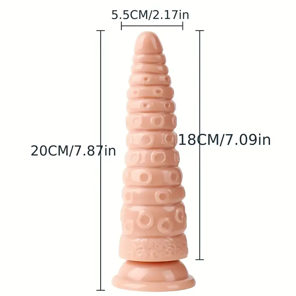 7.87in Tentacle Octopus Dildo For Women G-Spot Massager Adult Sex Toy