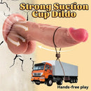 7.87in Thick Dildo Lifelike Curved Upwards Silicone Dildo For Women
