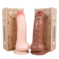 7.87in Vibrating Dildo With Bullet Detachable High Speeds Sex Toy
