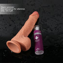 7.87in Vivid Shape Penis Glans Dildo With Lifelike Blood Vessel