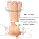 7.87in Waterproof 11 Frequencies Vibrating Modes Swing G Spot Dildo