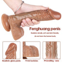 7.87in Wife Big Dildo Dual Layer Hard Sex Adult Toy