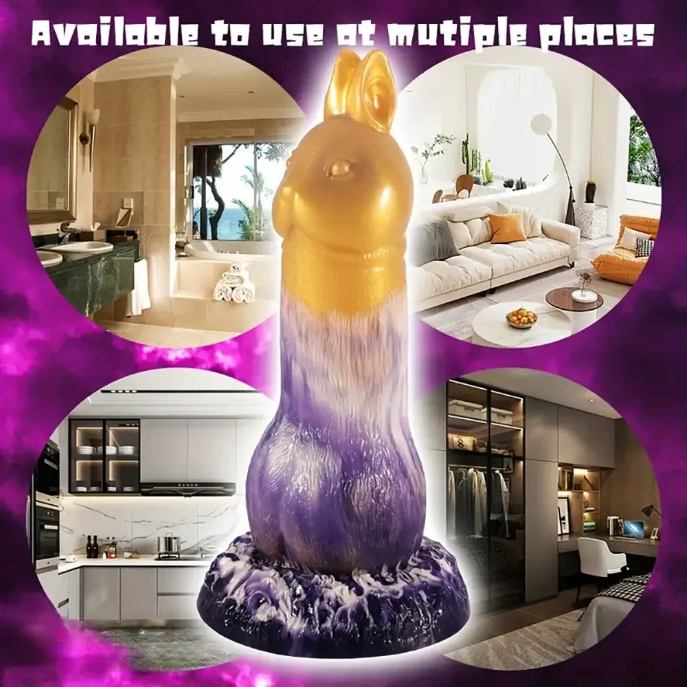 7.87in Zodiac Rabbit New Strange Shaped Dildo Simulation Penis Dildo