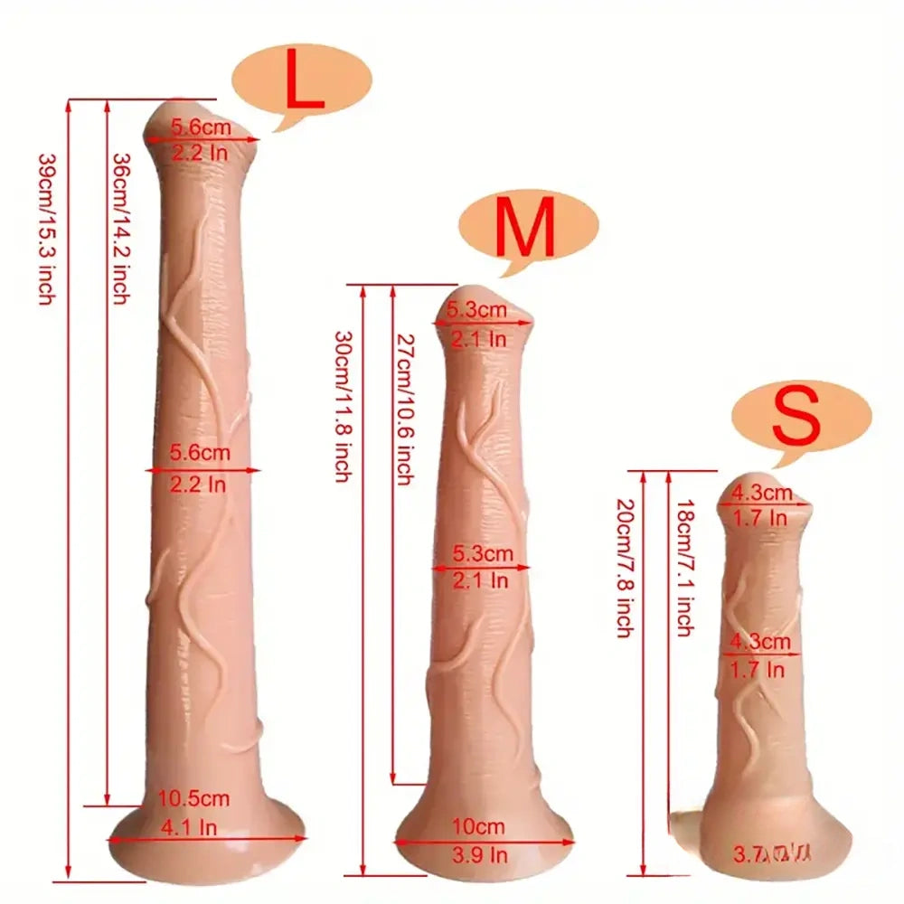 7.8in 11.8in 15.3in Animal Horse Cock Large Dildo For Women G Spot Sex