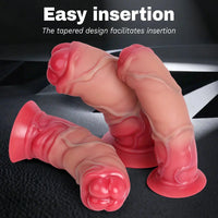 7.8in 8.2in Thick Fantasy Lifelike Silicone Dildo Lovers Flirting Love Sex Toy