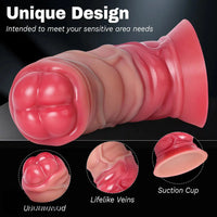 7.8in 8.2in Thick Fantasy Lifelike Silicone Dildo Lovers Flirting Love Sex Toy