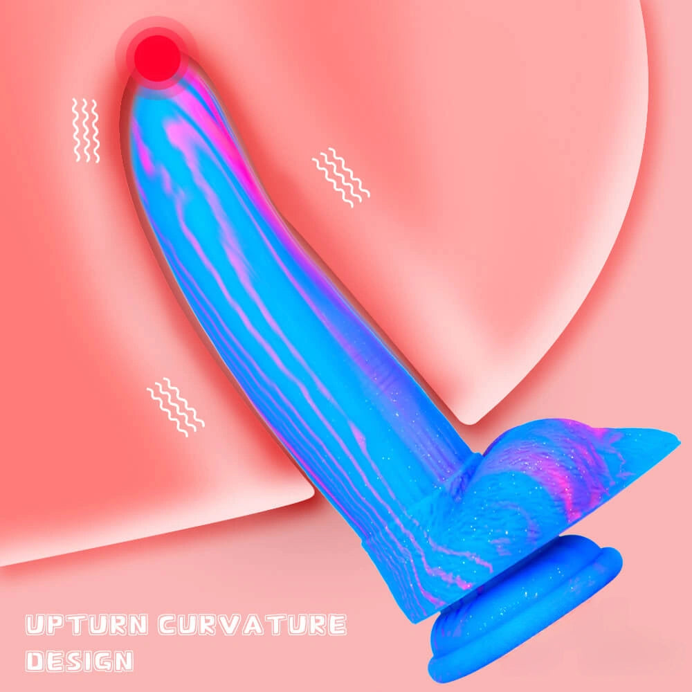 7.8in Banana Fruit Penis Dildo Sex Toy For Gay Men Masturbation