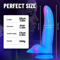 7.8in Banana Fruit Penis Dildo Sex Toy For Gay Men Masturbation
