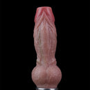 7.8in Ovipositor Platinum Silicone Dildo Realistic Passionate Game Soft Tool