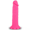7.8in Realistic Dildo For Women With Chrysanthemum Flower Sucker