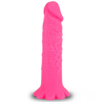 7.8in Realistic Dildo For Women With Chrysanthemum Flower Sucker