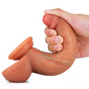 7.8in Upturned Real Skin Feeling Sex Toy For Adult Women