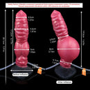 7.91in Dog Ejaculating Inflatable Silicone Soft Dildo For Women Sex Toy