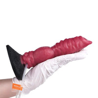 7.91in Dog Ejaculating Inflatable Silicone Soft Dildo For Women Sex Toy