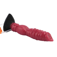 7.91in Dog Ejaculating Inflatable Silicone Soft Dildo For Women Sex Toy