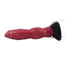 7.91in Dog Ejaculating Inflatable Silicone Soft Dildo For Women Sex Toy