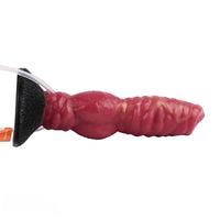 7.91in Dog Ejaculating Inflatable Silicone Soft Dildo For Women Sex Toy