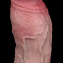 7.91in Dual Density Silicone Ejaculating Dildo With Suction Cup Penis