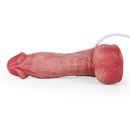 7.91in Dual Density Silicone Ejaculating Dildo With Suction Cup Penis