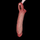 7.91in Realistic Penis Dildo Cock Sleeve Extender Vibrating Remote Sex Toy