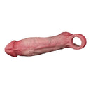 7.91in Realistic Penis Dildo Cock Sleeve Extender Vibrating Remote Sex Toy