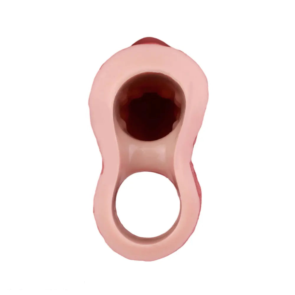 7.91in Realistic Penis Dildo Cock Sleeve Extender Vibrating Remote Sex Toy