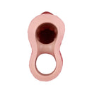 7.91in Realistic Penis Dildo Cock Sleeve Extender Vibrating Remote Sex Toy