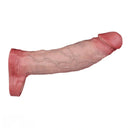 7.91in Realistic Penis Dildo Cock Sleeve Extender Vibrating Remote Sex Toy