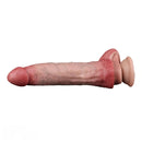 7.91in Realistic Penis Dildo Cock Sleeve Extender Vibrating Remote Sex Toy