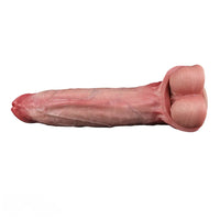 7.91in Realistic Penis Dildo Cock Sleeve Extender Vibrating Remote Sex Toy