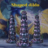 7.95in 9.17in 10.62in 12.75in 14.79in Monster Huge Silicone Ass Stuffed Dildo
