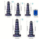 7.95in 9.17in 10.62in 12.75in 14.79in Monster Huge Silicone Ass Stuffed Dildo