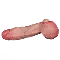 7.95in Double-layer Liquid Silicone Skin-like Soft Dildo Orgasm Stick