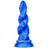 7.95in Fire Design Dildo Butt Plug For Adults Masturbation Sex Toy