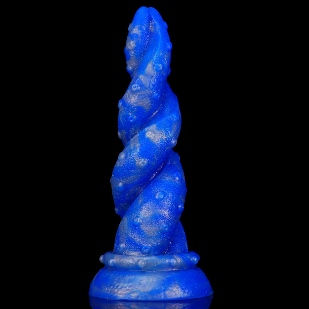 7.95in Fire Design Dildo Butt Plug For Adults Masturbation Sex Toy