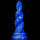 7.95in Fire Design Dildo Butt Plug For Adults Masturbation Sex Toy