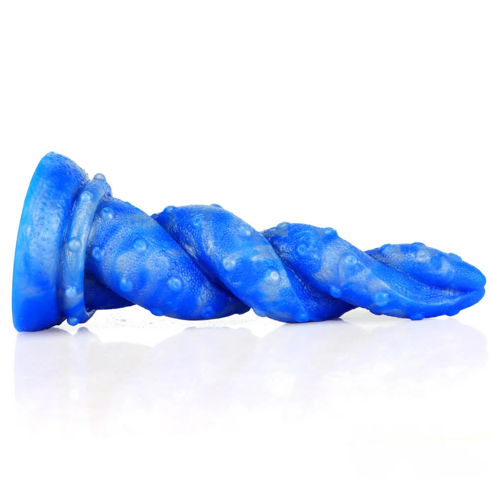 7.95in Fire Design Dildo Butt Plug For Adults Masturbation Sex Toy