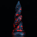 7.95in Fire Design Dildo Butt Plug For Adults Masturbation Sex Toy