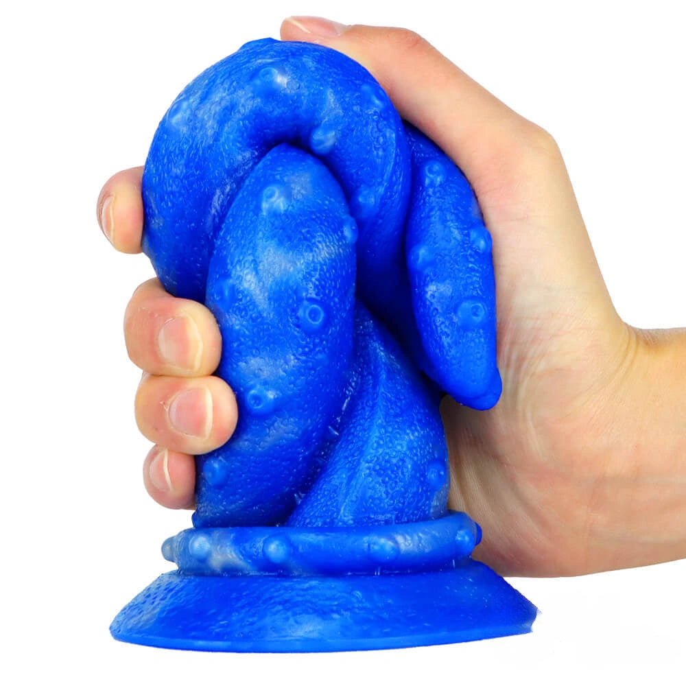 7.95in Fire Design Dildo Butt Plug For Adults Masturbation Sex Toy