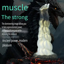 7.95in Hands-Free Monster Silicone Dildo With Strong Suction Cup