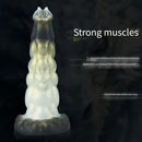 7.95in Hands-Free Monster Silicone Dildo With Strong Suction Cup
